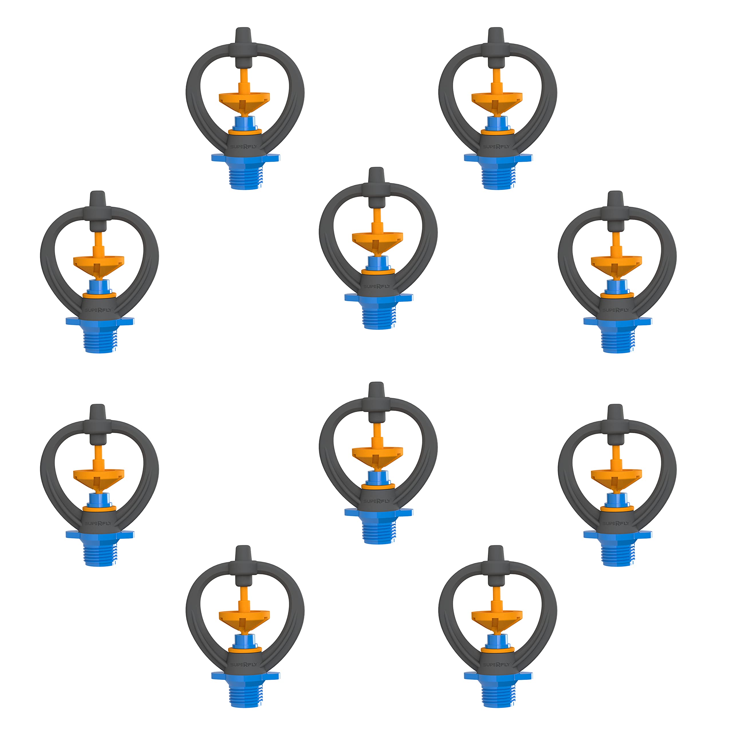 Butterfly Superfly™ Water Sprinkler for Garden/Agriculture/Irrigation/Lawn/Pipes/Poultry Farm use Male Thread 1/2" (Pack of 10) (B08X1N9TFW) Amazon Price History, Amazon Price Tracker