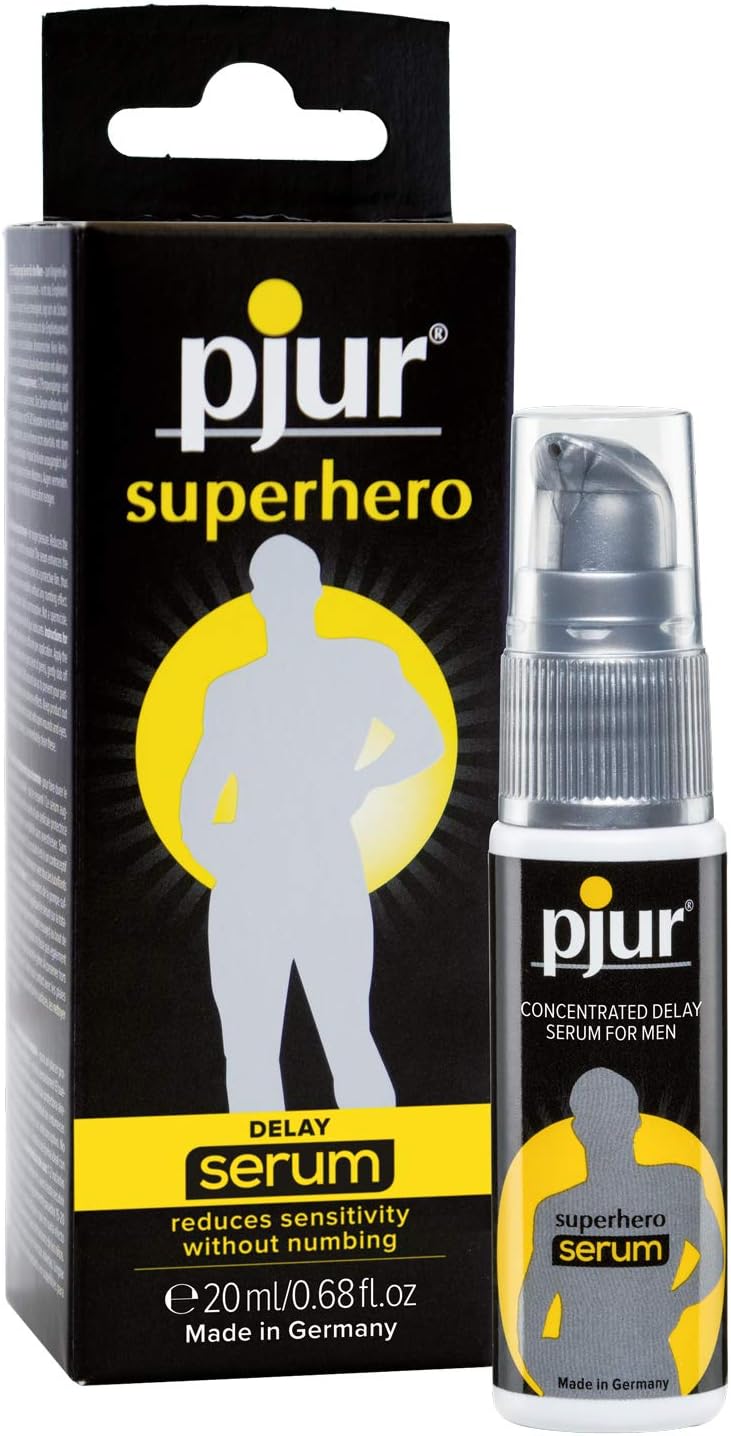 pjur Superhero Delay Serum - Delay Gel for Men - يقلل من الحساسية على 20 مل