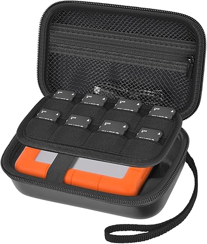 Funda para LaCie Rugged Mini 1TB 2TB 4TB 5TBThunderbolt 3.0 2.0 USB-C Disco duro externo HDD portátil, soporte de almacenamiento para discos duros