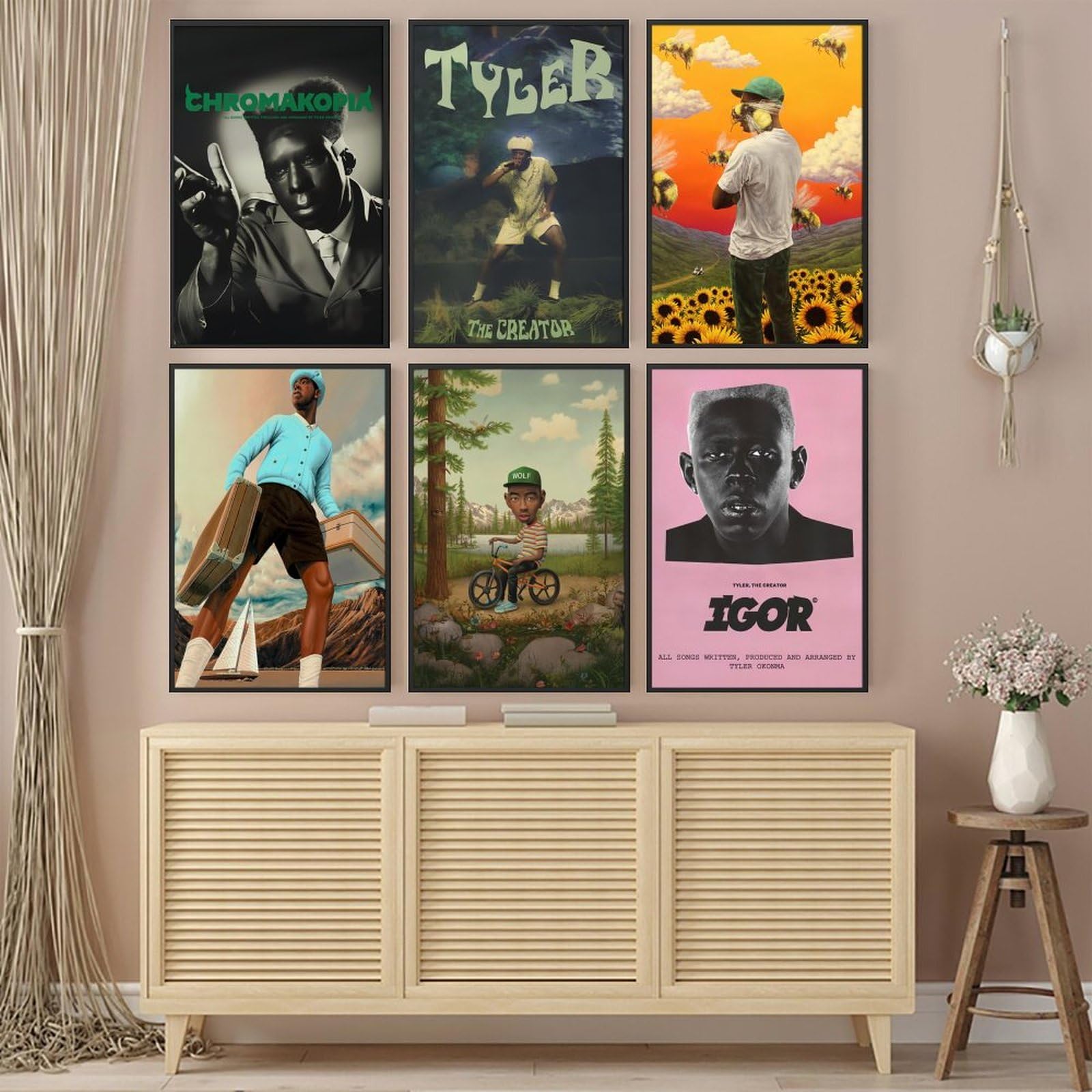 Amazon.co.jp: Tyler The Creatorポスター(6枚セット)クロマコピア