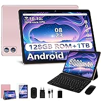 Dghrti Tablet Android, 22GB RAM+ 128GB ROM (Expandable 1TB TF)