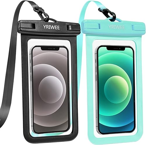 Funda impermeable universal para teléfono, IPX8, impermeable, bolsa seca con cordón para iPhone 14, 13, 12, 11 Pro Max, XR, X, XS, SE, 8 Plus,