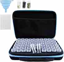 Samen Aufbewahrungsbox 60 Fächer | Transparenter Saatgut-Organizer Mit Etiketten