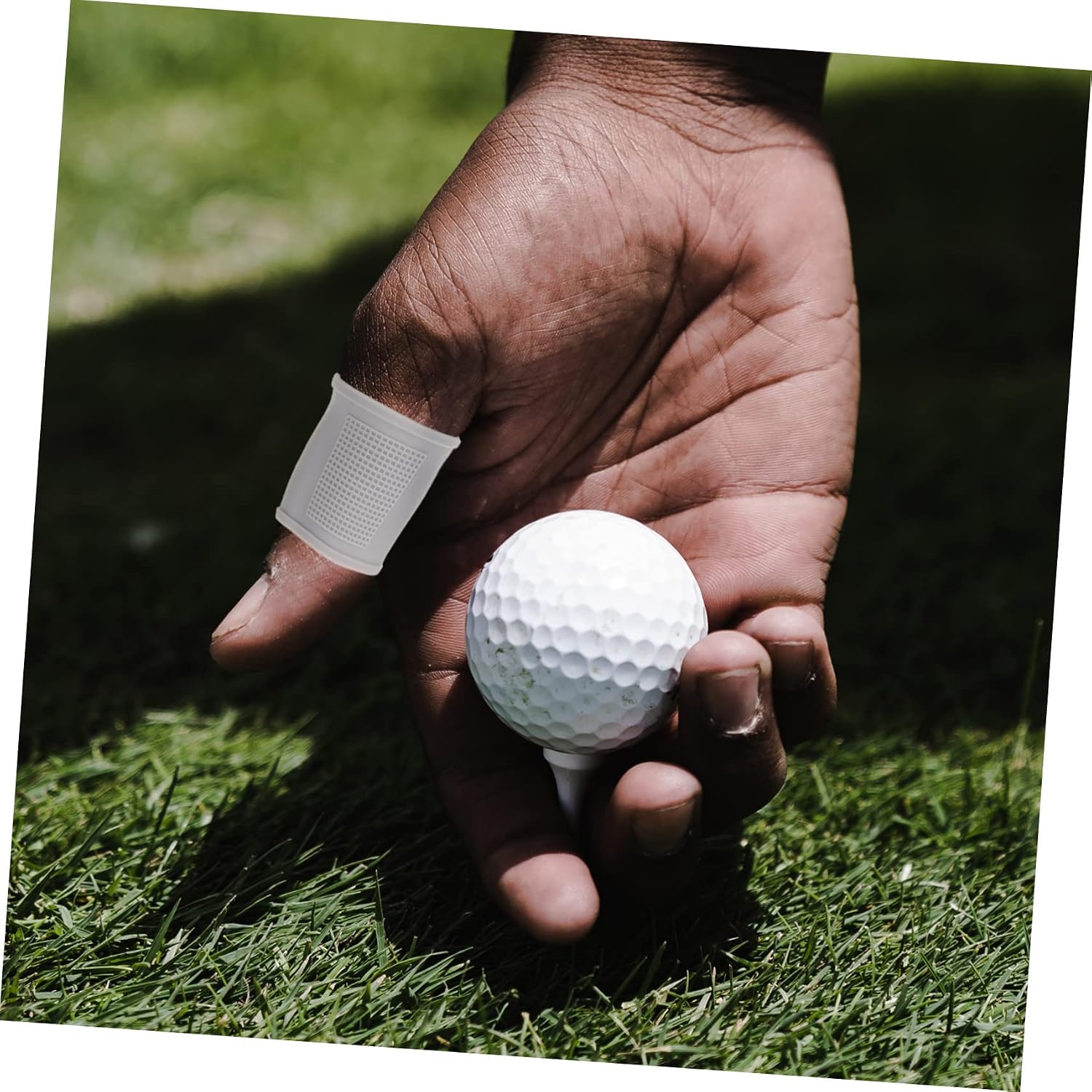 NOLITOY 40pcs Slide Golf Finger Sleeves Flexible Protective Gear for Comfortable Grip and Wear-Resistant Training Equipment for Golfing and Workout Use
