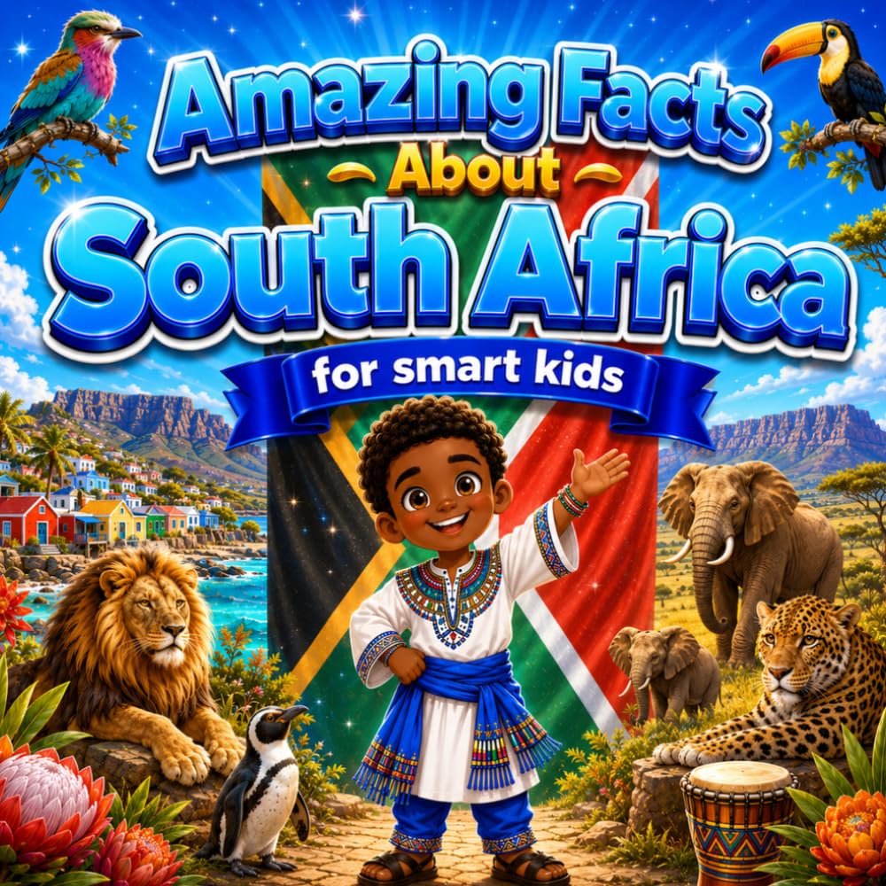 Amazing Facts About South Africa for Smart Kids: A Collection of Interesting Facts and Trivia About South Africa For Kids, Everything Young Readers ... Wildlife, Traditions, Culture, and More