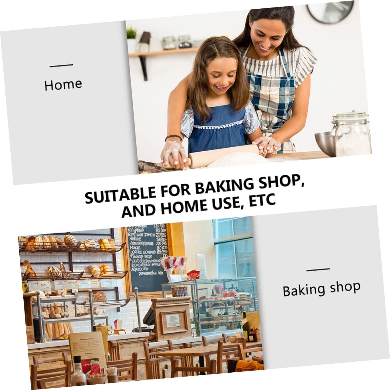 Mikinona 5pcs Measuring Cup Graduated Kitchen Cups for Baking and Cooking High-temperature Resistant Markings for Beverages and Ingredients