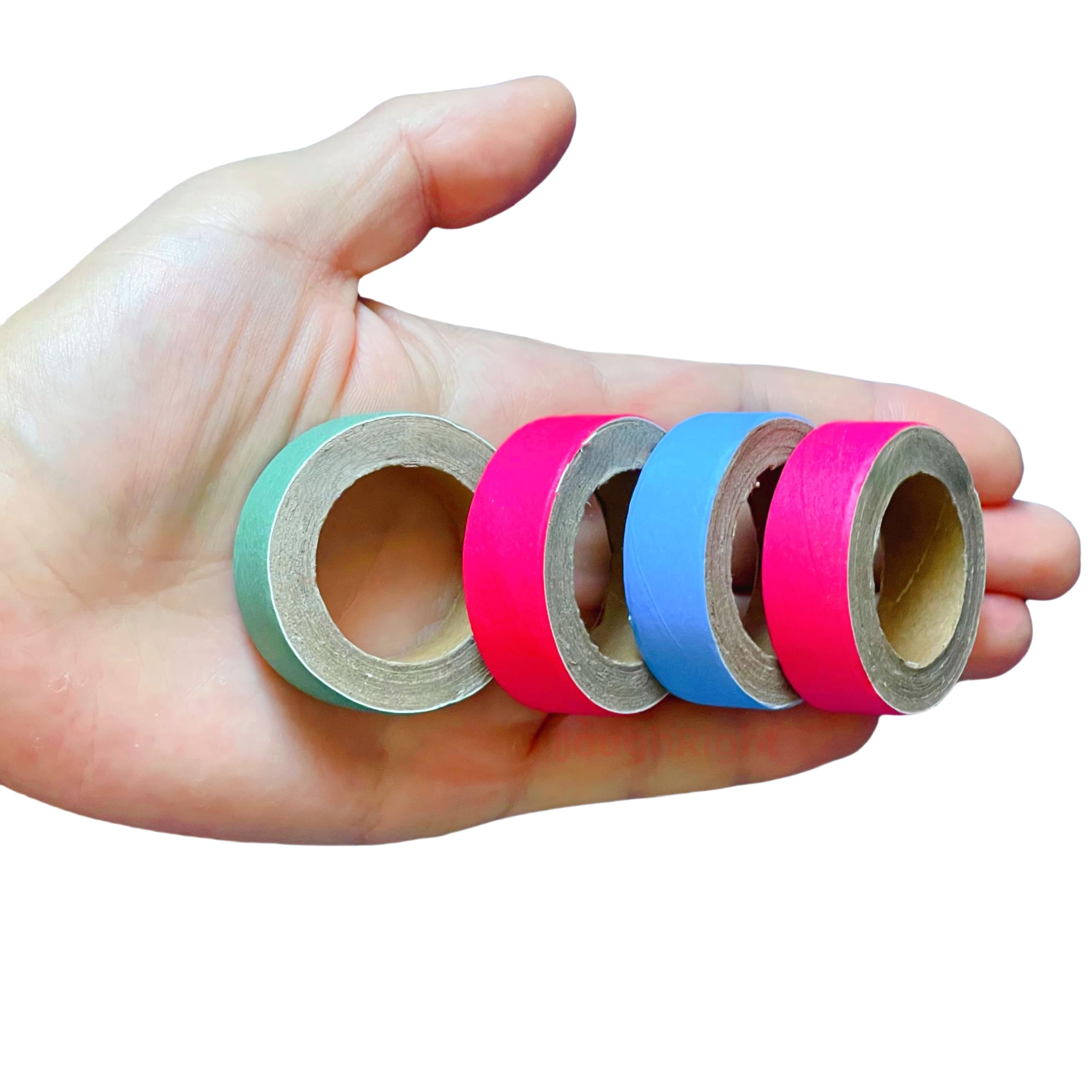 36 Pcs Chew Bagels Bird Toys for Parrots Durable Cardboard BrioChew 0.3in“ Thick Chewing Shredding Foraging Foot for Medium & Large Parrot Amazons Mini Macaws African Greys Cockatoos Eclectus Senegal - image 5