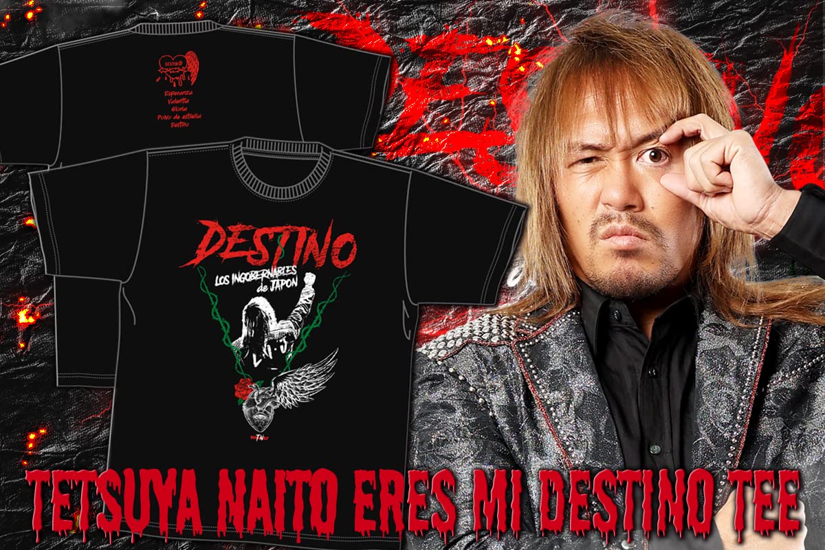Amazon.co.jp: 新日本プロレスリング Tシャツ 内藤哲也 Eres mi