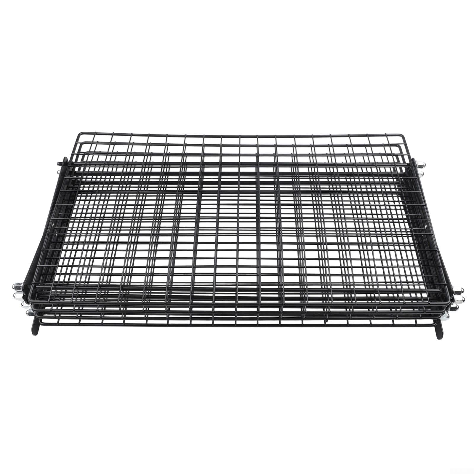 Grille de Refroidissement Pliable 2 Niveaux en Fer Grille de(Four-layer)