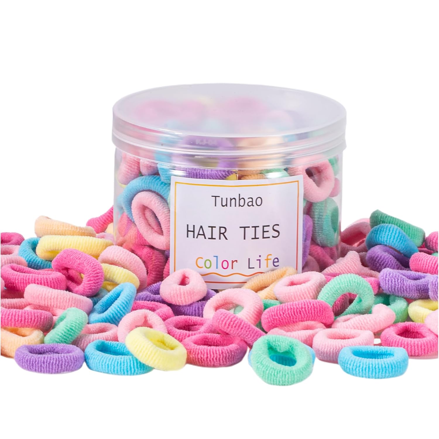 100 Psc Baby Hair Ties,Toddler Hair Ties for Girls and