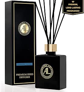 Amazon.com: Reed Diffuser-Cashmere Vanilla Reed Diffusers for Home-5 oz ...