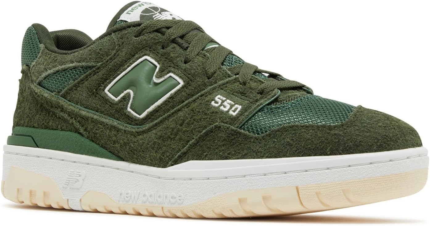 New Balance 550 Men's Sneakers, Nori/Kombu/Macadamia Nut, Size 8.5