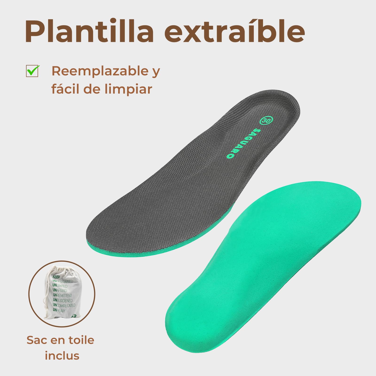 SAGUARO Zapatillas Barefoot Casual Niños Calzado Respetuoso con Suela Plana y Puntera Ancha,Gr.25-35