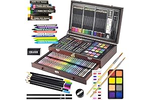 Sunnyglade 145-Piece Deluxe Art Set: Unleash Your Creativity's Brilliance