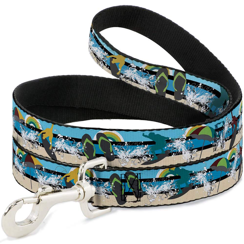 Laisse pour chien bord de mer sangle de 3.8 m idéale pour la plage
