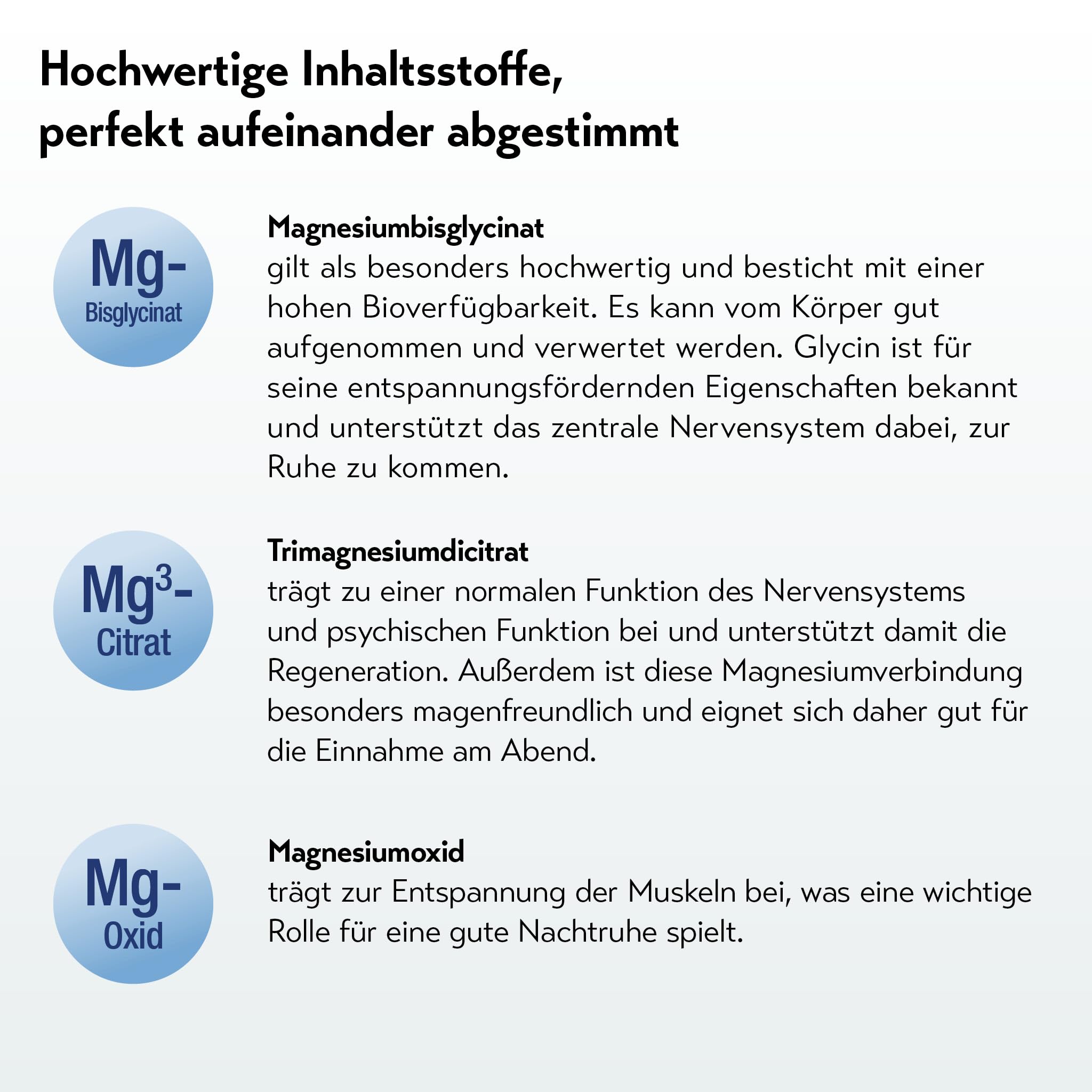 Baldriparan® Magnesium - hochdosierter Premium-Komplex mit Magnesiumbisglycinat aus der Apotheke. Hohe Bioverfügbarkeit. Laborgeprüft, vegan und ohne künstliche Zusätze.