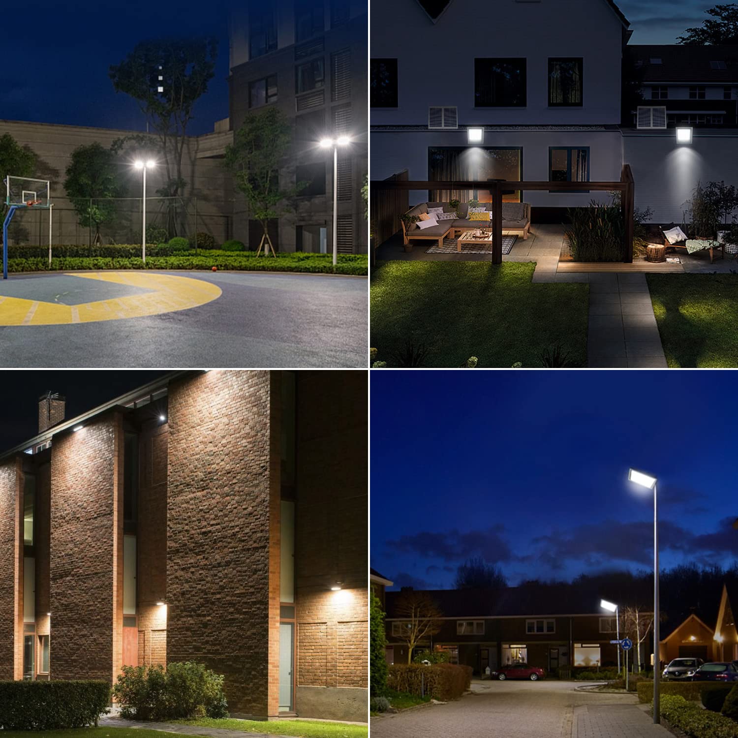 LED Strahler Außen 400W, 40000LM Superhell LED Fluter, 6000K Kaltweiß Scheinwerfer IP65 Wasserdicht Flutlicht Aussenstrahler für Garten, Terrassen, Garage, Werkstatt, Sportplatz