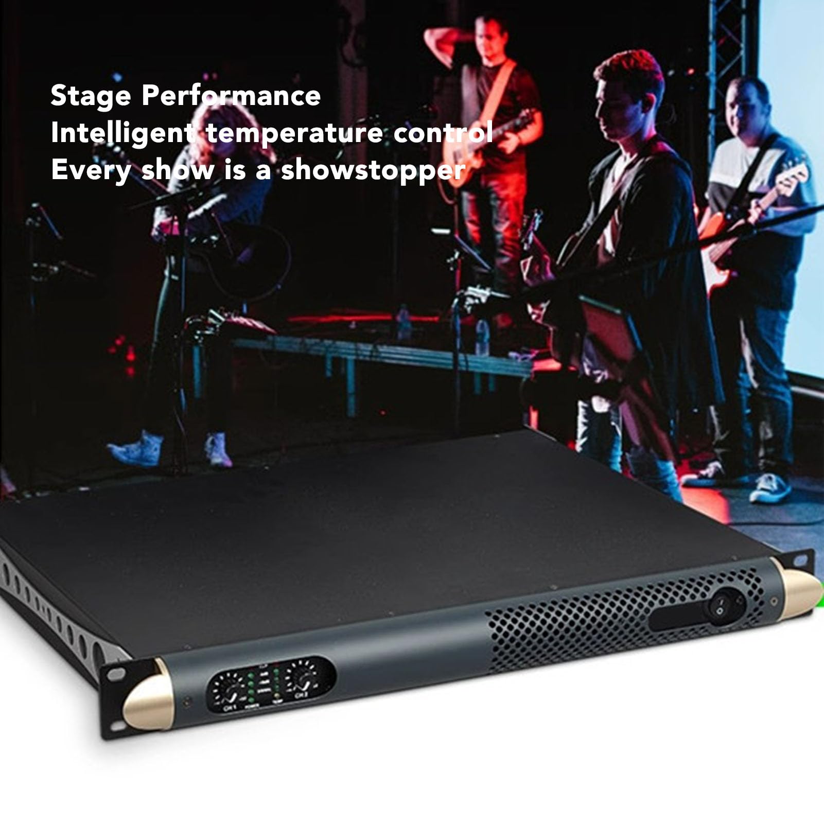 Amplificatore di Potenza PA DJ 4 Canali 4x1150W RMS Classe D