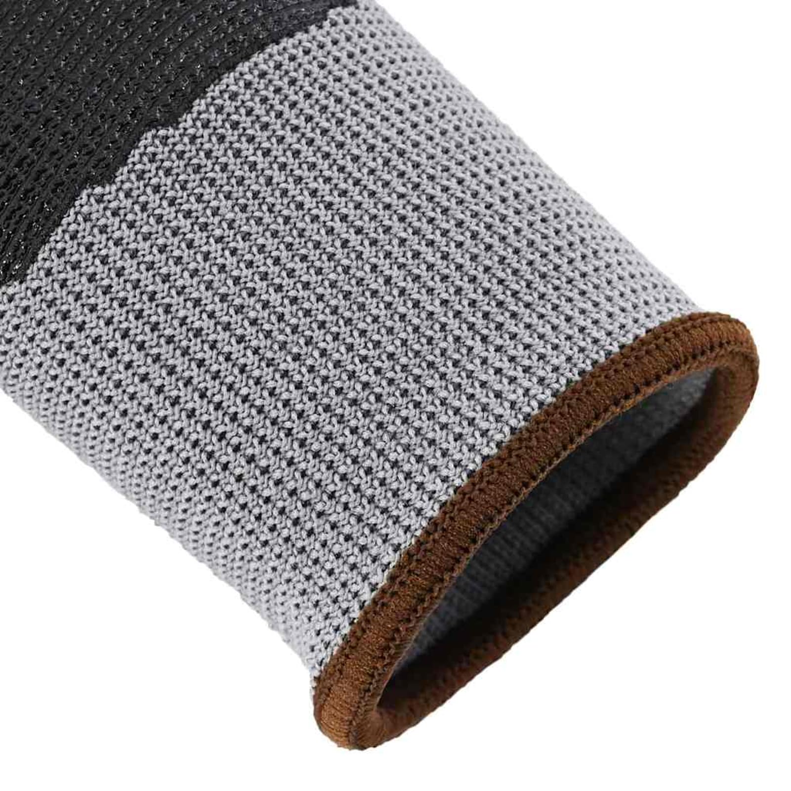 Homgoday Arbeitshandschuhe 24 pcs Grau und Schwarz 8 / m Polyester Arbeitshandschuhe Model42020703