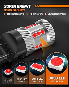 AUXITO 7440 7443 LED Bulb For Reverse Lights, 7441 7444 992 W21W LED Bulbs For Backup Reverse Lights Tail Brake Signal Lights 6000k Xenon White 78da6973 Fd47 4bfc 9a98 8dd84e18553b.39042f7d47b6774adb513f60f51f2b35
