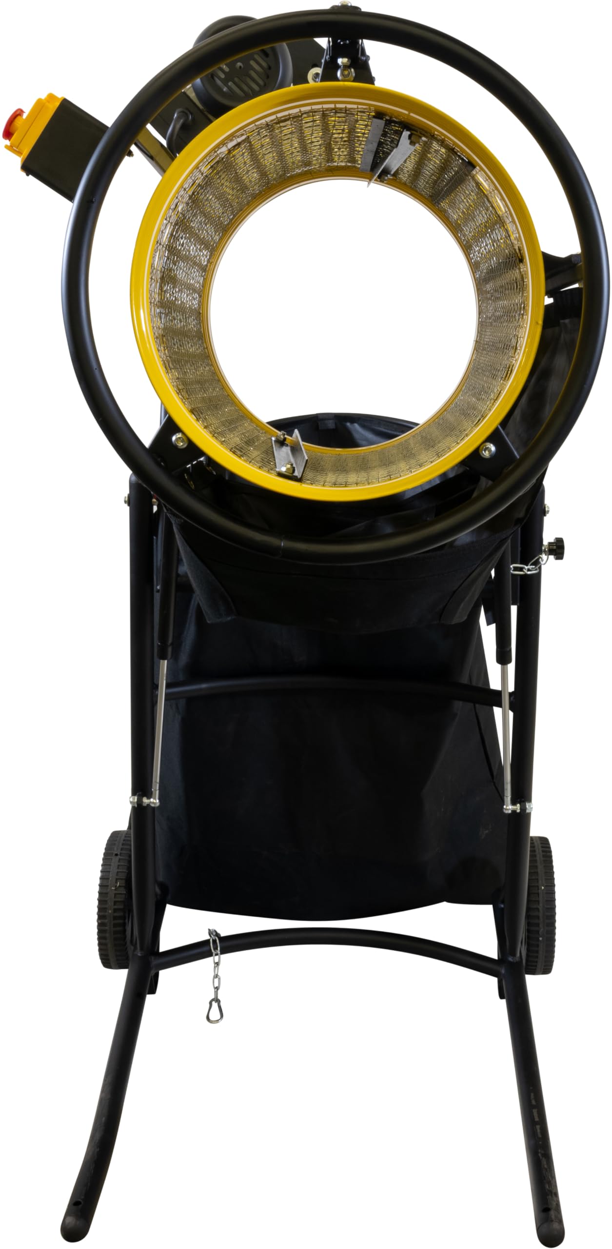 Güde Rollsieb GRS 375, 360 W, Siebtrommel Ø 375 mm, Modell 94414 | Zum Sieben von Kompost, Erde und Sand, Lochung 10 mm oder 20 mm, Neigungswinkel einstellbar, Transporträder, Fangsack