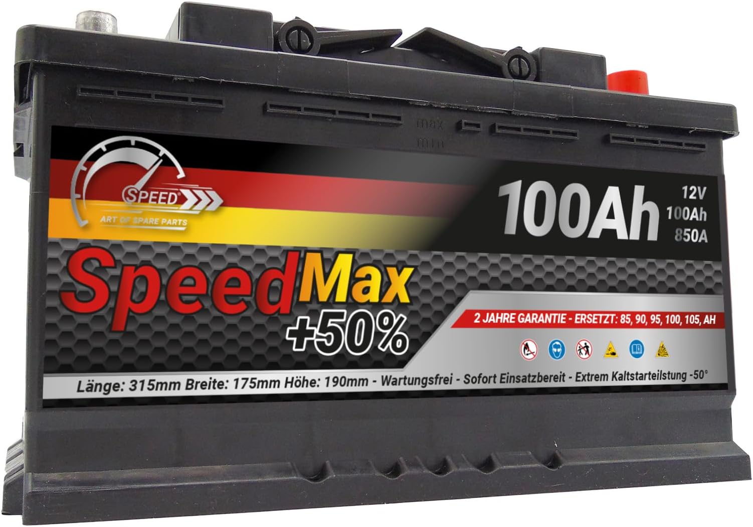 Produktbild von Exide Premium CARBON BOOST 2.0 EA1000 Autobatterie 12V 100Ah