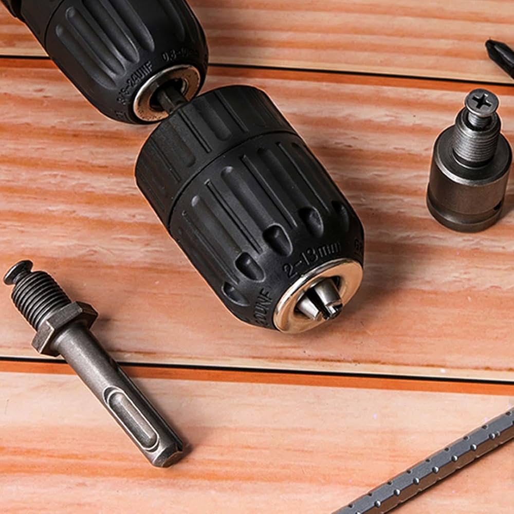 Amazon | キーレスドリルチャック、インパクトドライバー用キーレス