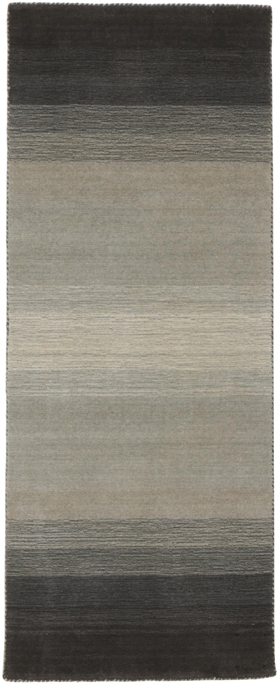 Tapis de course Horizon 79x199 en laine pour un couloir moderne