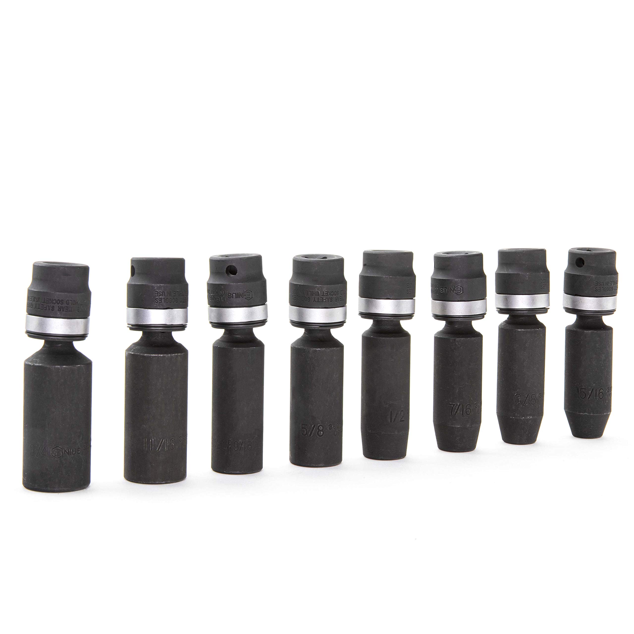 GENIUS TOOLS TG-308SD 8 Piece 3/8