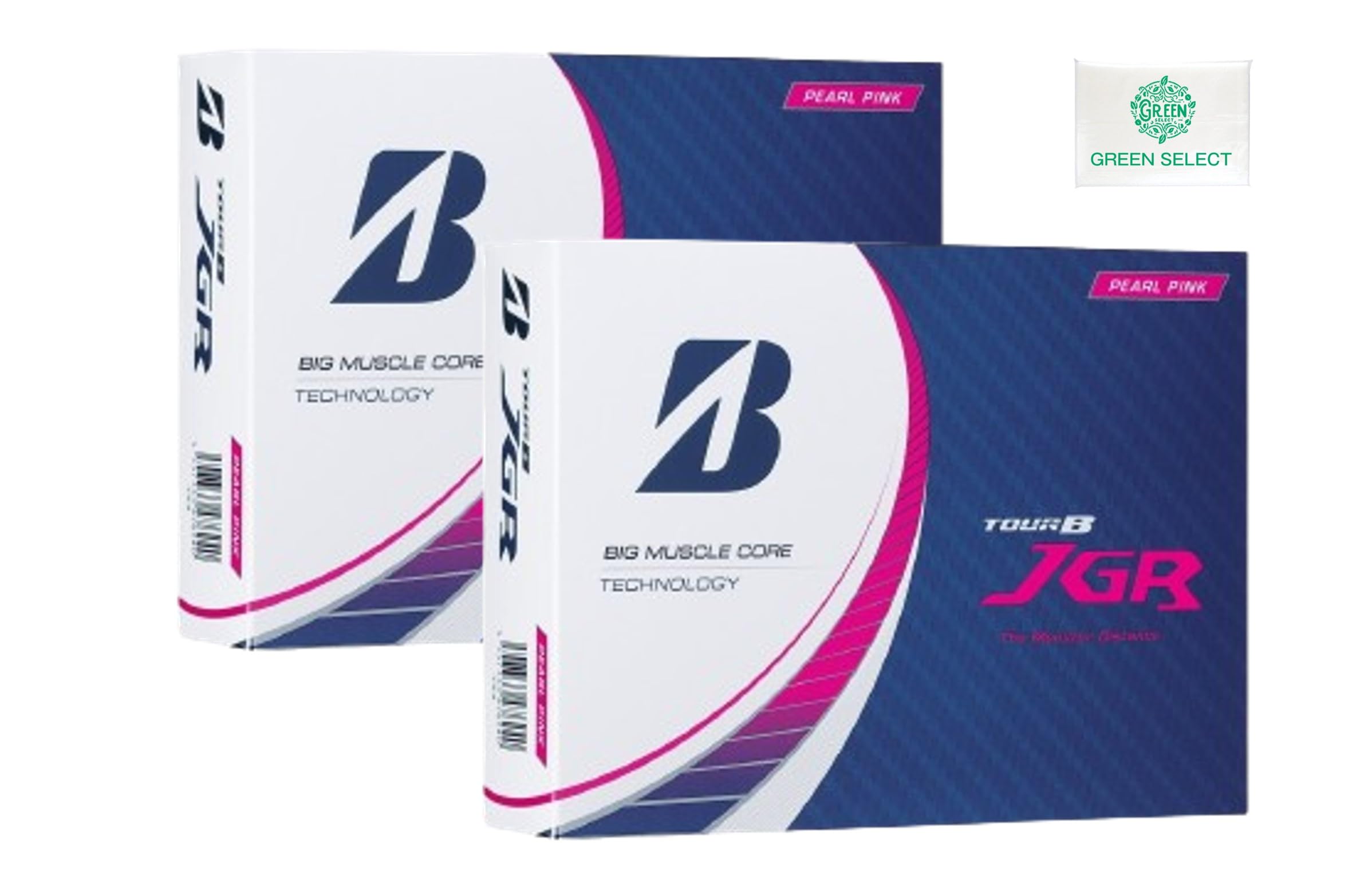 Amazon.co.jp: ブリヂストン ゴルフボール TOUR B JGR パールピンク 2