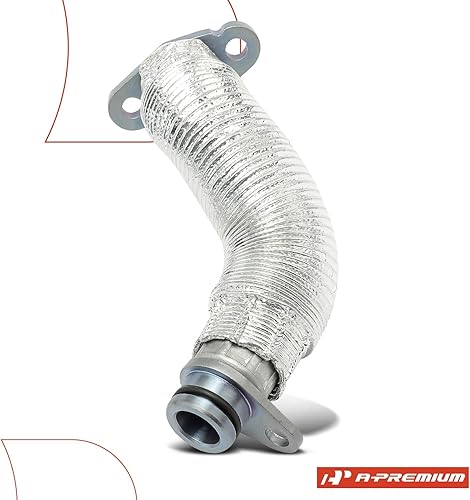 Miniatura 7 de A-Premium Línea de retorno de aceite del turbocompresor compatible con BMW 330e, 330i, 330i GT xDrive, 530e, 530e xDrive, 530i, 430i, 430i xDrive,