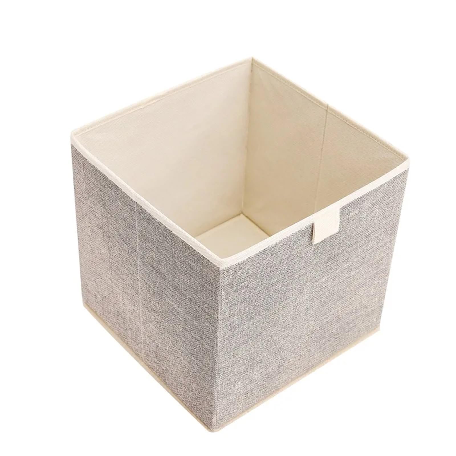 CGUOHU Nonwoven Storage Box Drawer Fabric Boxes Square Lidless Clothes Miscellaneous Organiser For Wardrobe Storage(B 30x30x30cm)