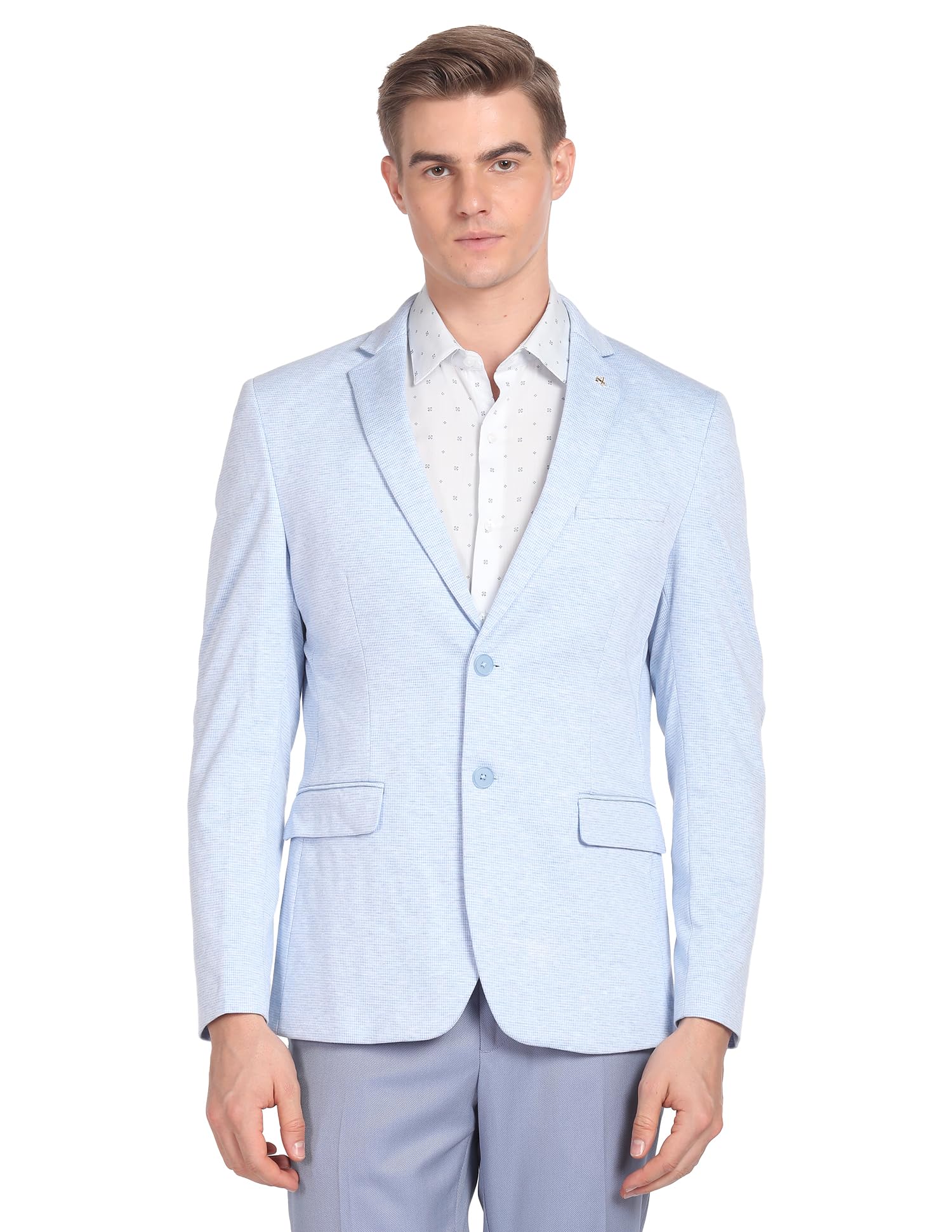 arrow Men's Single Breasted Slim Blazer-picture-32