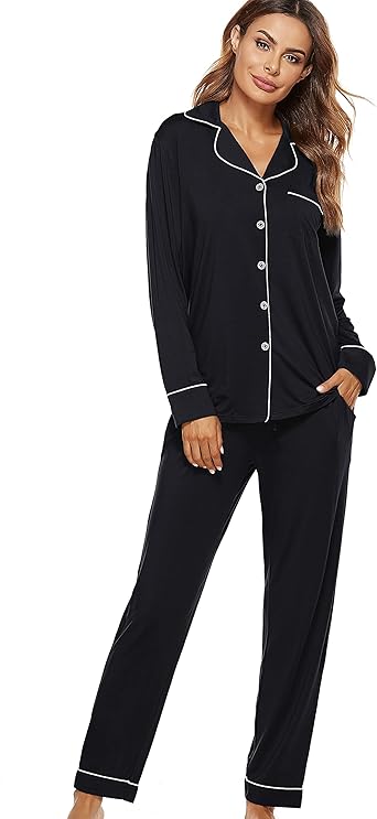 Long sleeve women's pajama tops Clearance