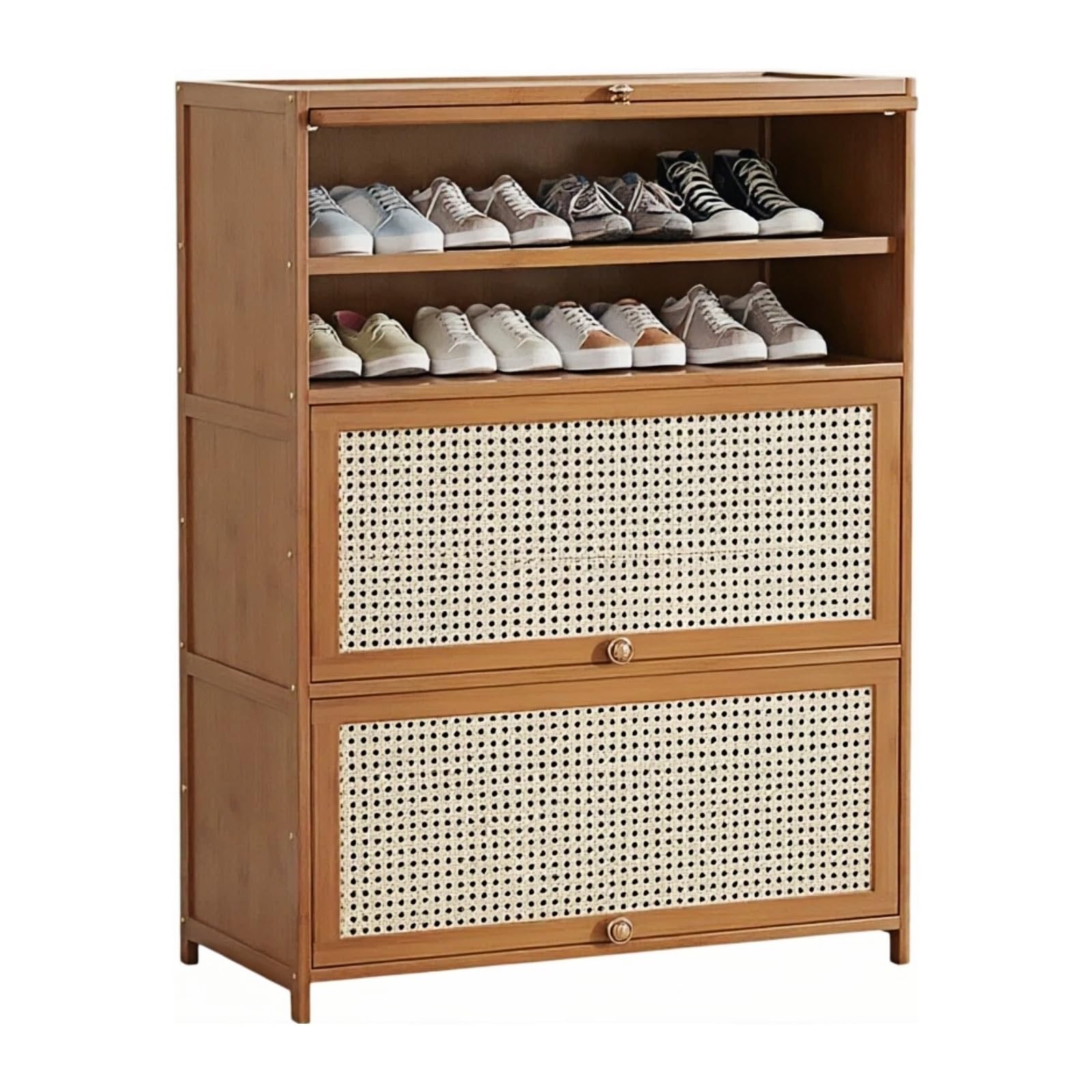 XUJUAN-0227 Shoe Cabinet Shoe Cabinet Household Entryway Outdoor Entrance Storage Small Rack Corridor(Small)