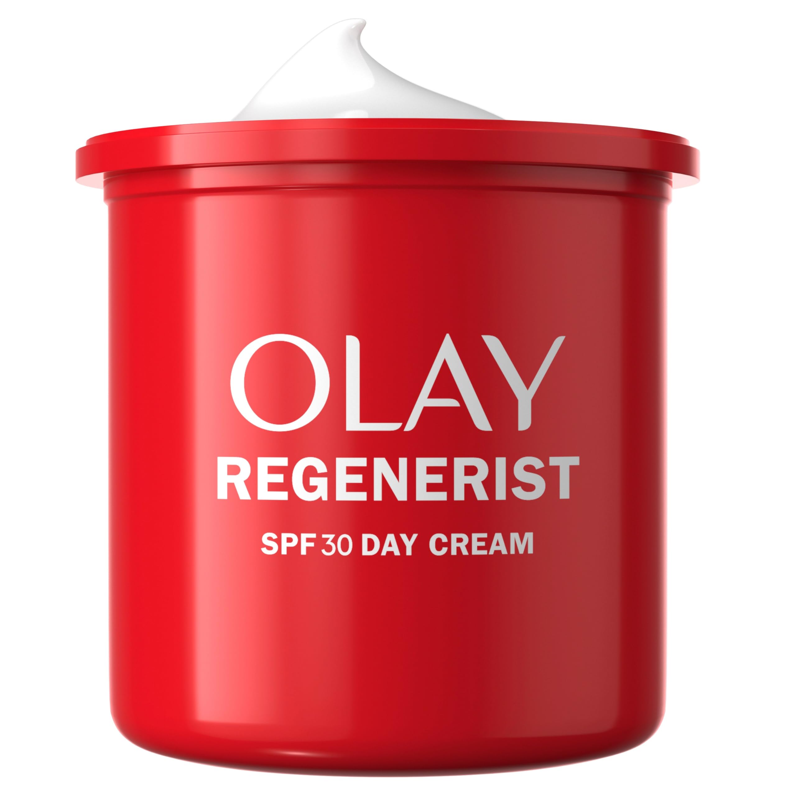 Olay Regenerist Crema Giorno Viso SPF30 Refill. Antirughe + Rassodante con protezione SPF30, Niacinamide e Peptidi Anti-Età. Rinnova, Rassoda e Idrata. Non unge 50ml