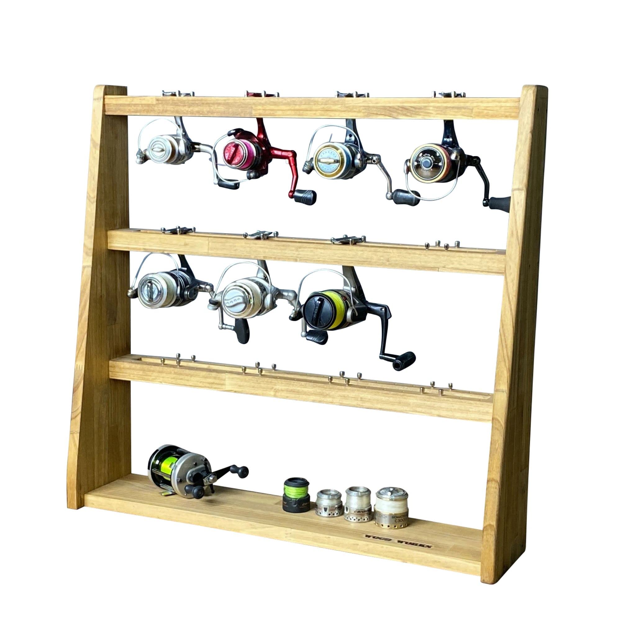 Amazon.co.jp: WOOD WORKS 日本製 リールスタンドAタイプ (Lサイズ【色