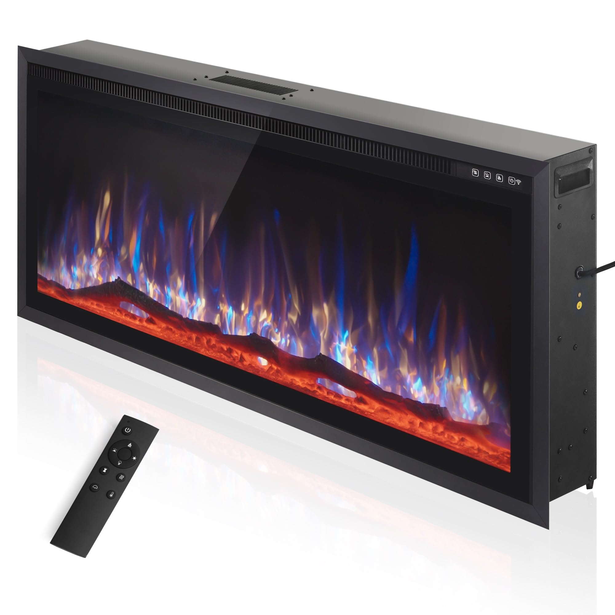 PHI VILLA 42 Inch Electric Fireplace