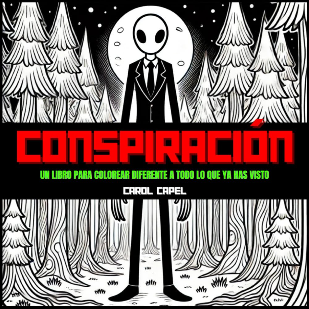 CONSPIRACIÓN: UN LIBRO PARA COLOREAR DIFERENTE A TODO LO QUE YA HAS VISTO