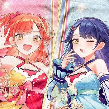 Amazon.co.jp: ハルルナ フェイスタオル 平和 霧島ハル ルナ