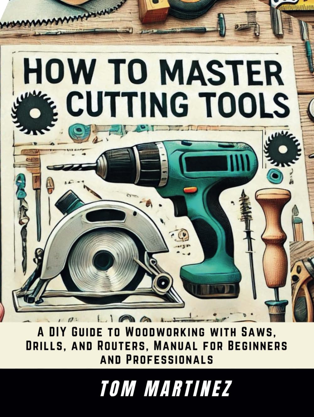 How to Master Cutting Tools: A DIY Guide to Woodworking with Saws, Drills, and Routers, Manual for Beginners and Professionals (Master Your Workshop)