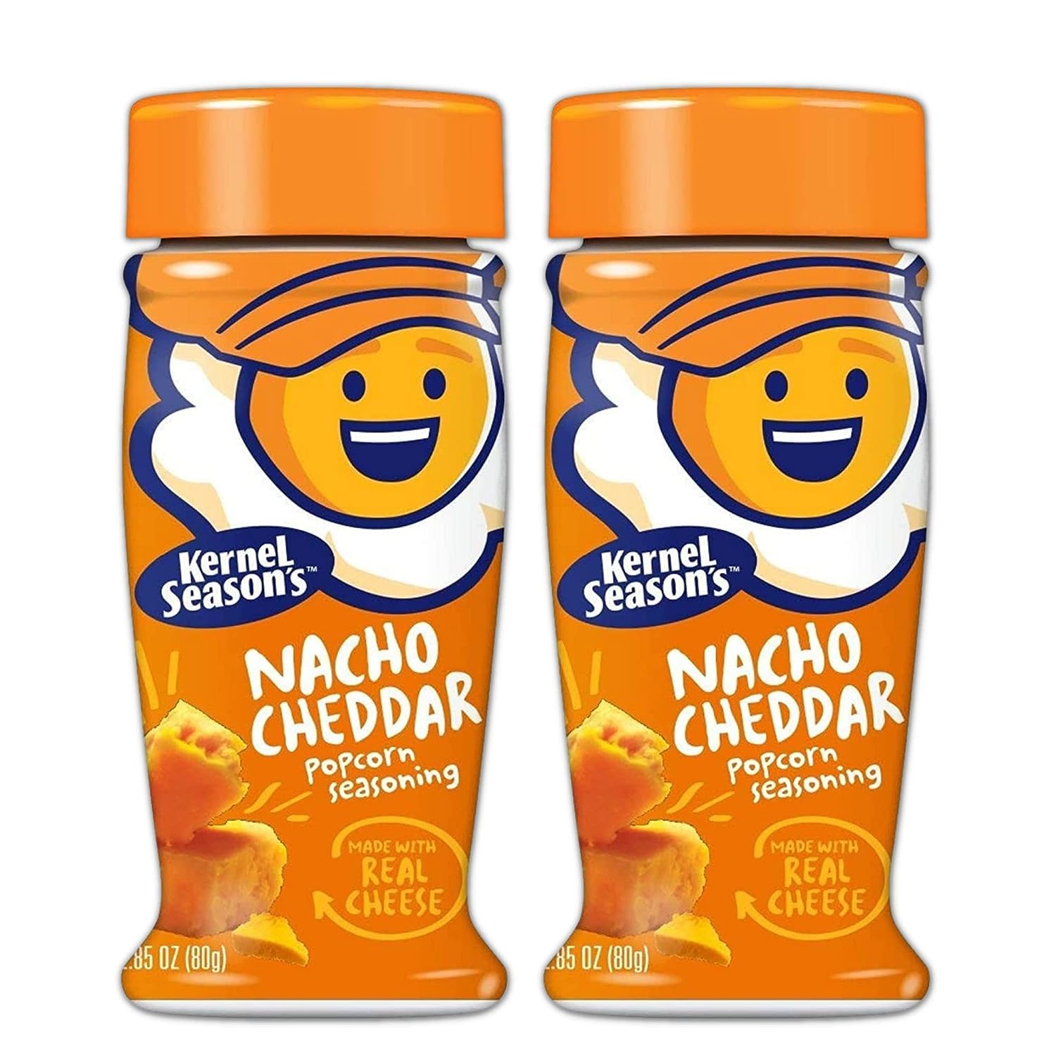 Popcorn Seasoning, Nacho Cheddar, 2.85 Ounce (Pack of 2)