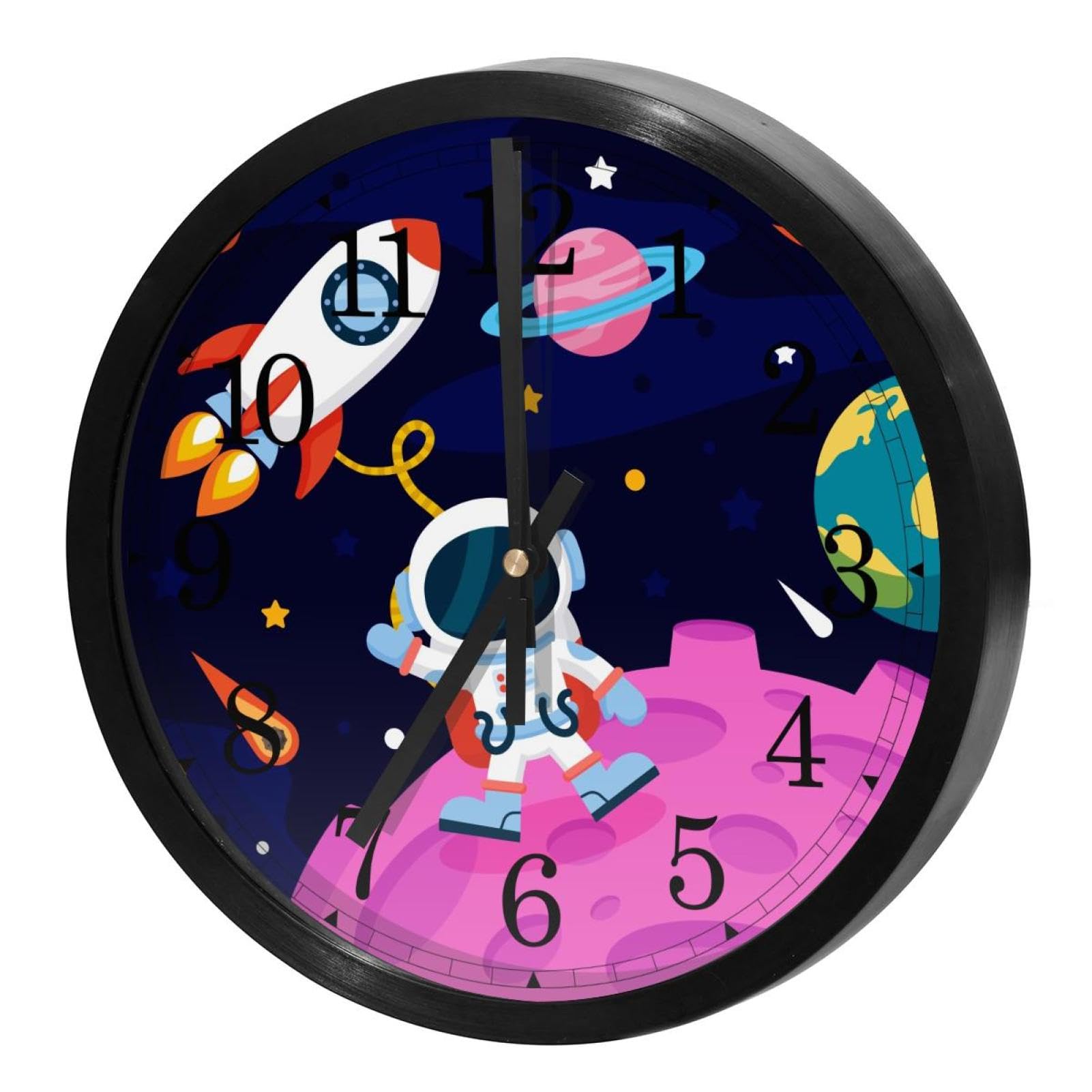 Horloge murale silencieuse pour éliminer le bruit du tic-tac dans la chambre et le bureau