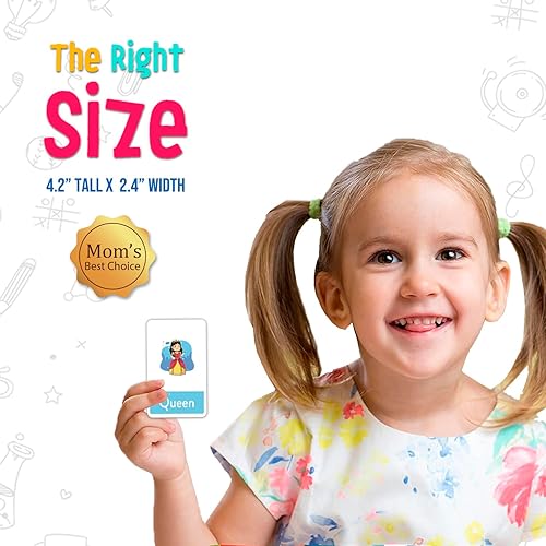 Miniatura 8 de Tarjetas flash para niños pequeños, juego de 65 tarjetas con letras, animales, colores, formas y números