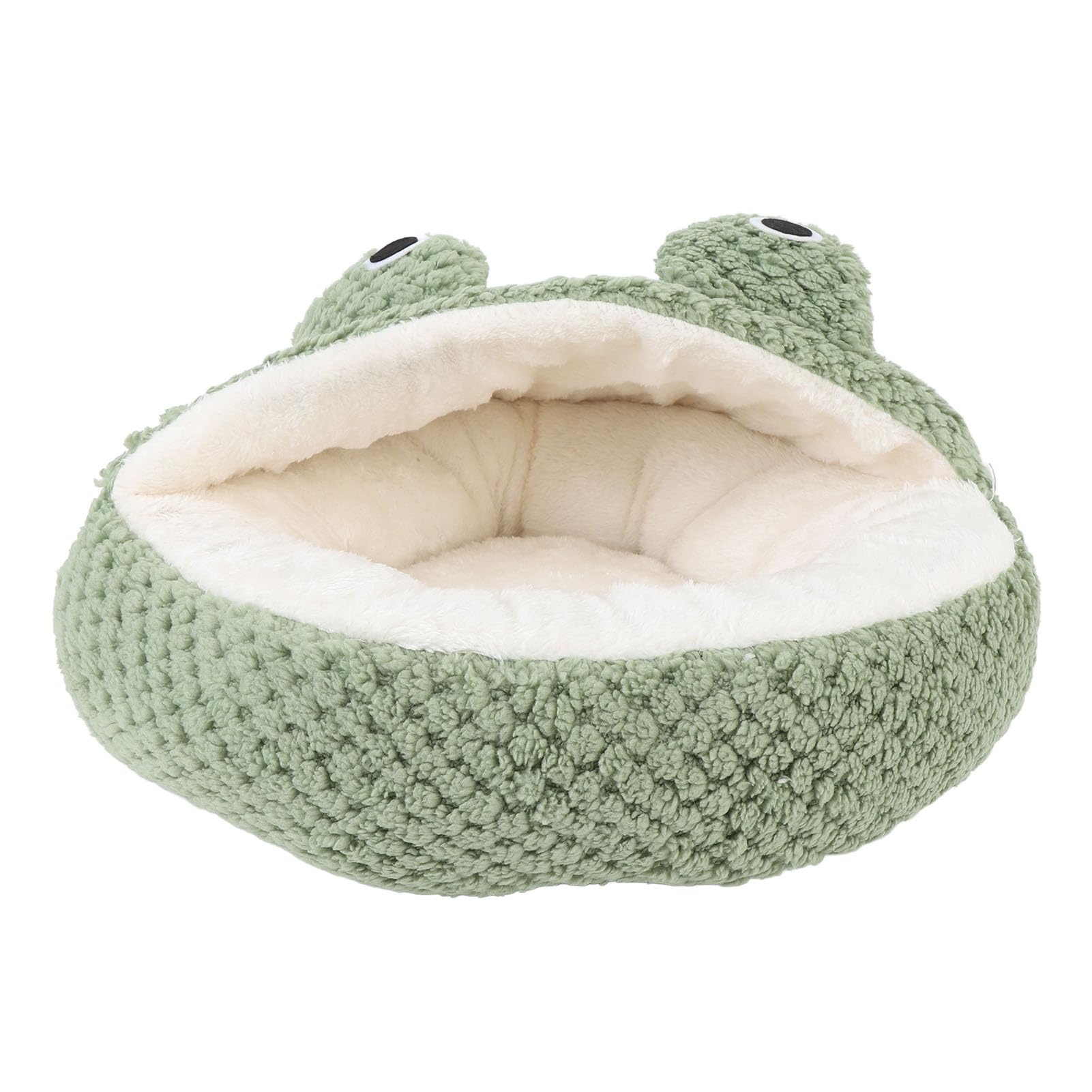 Cama para Gatos Lavable de Rana para Salón Felpa L
