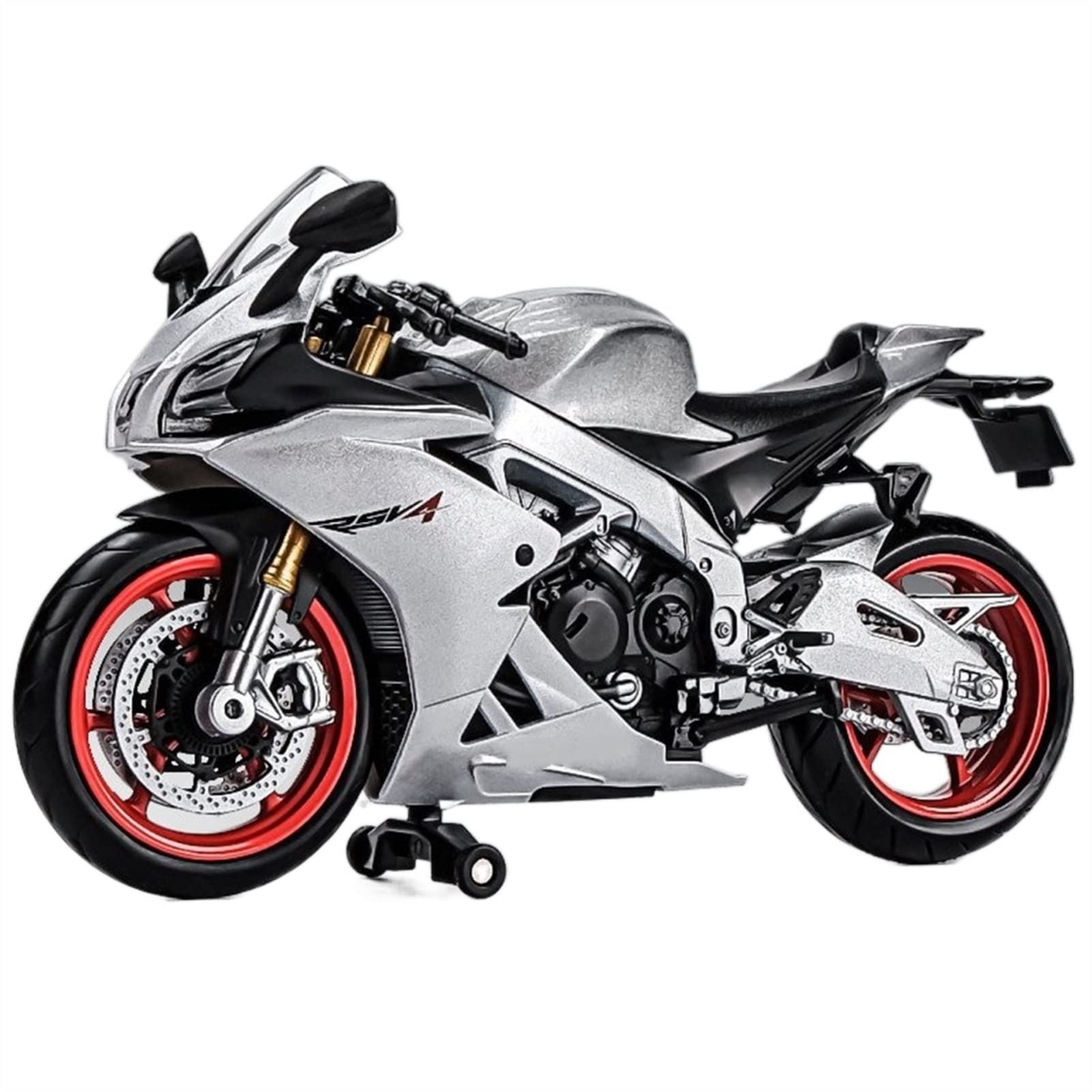 SEYXF Motorbike Toy Motorcycle Toys Collection for Aprilia RSV4 RR1000 Alloy Die Cast Model Birthday Gift 1:12
