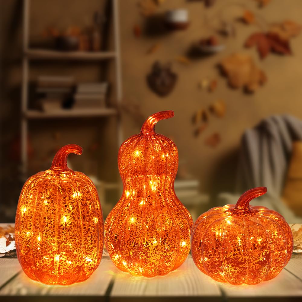 PHITRIC Thanksgiving Pumpkin Decorations for Home