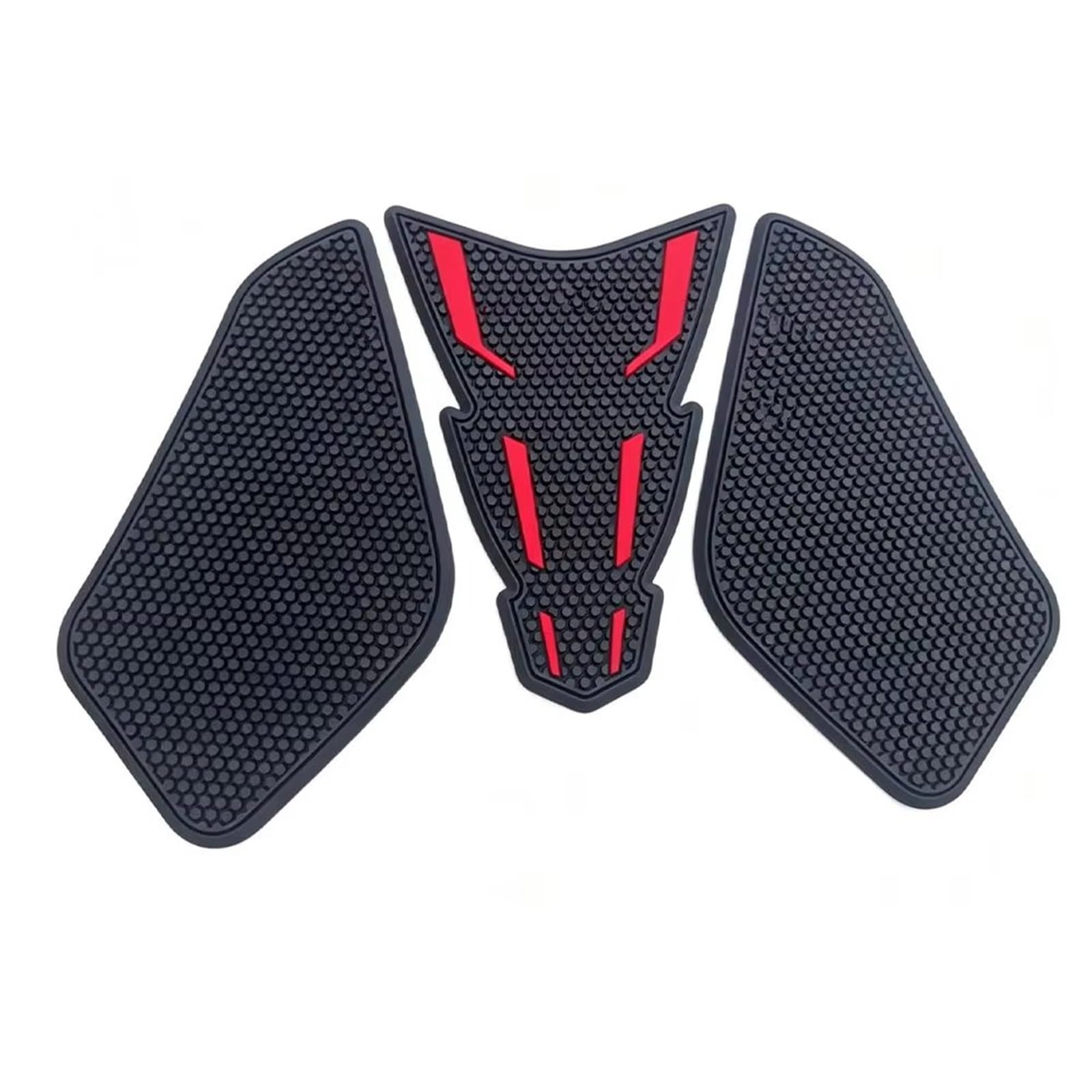 Motorrad Tank Pad Motorrad-Kraftstofftank-Aufkleber Für Kaige Für 450RR 2023 | Bringen Sie Am Kraftstofftank Rutschfeste Und Abriebfeste Schutzaufkleber An, Körperteile Schützen.(Red)