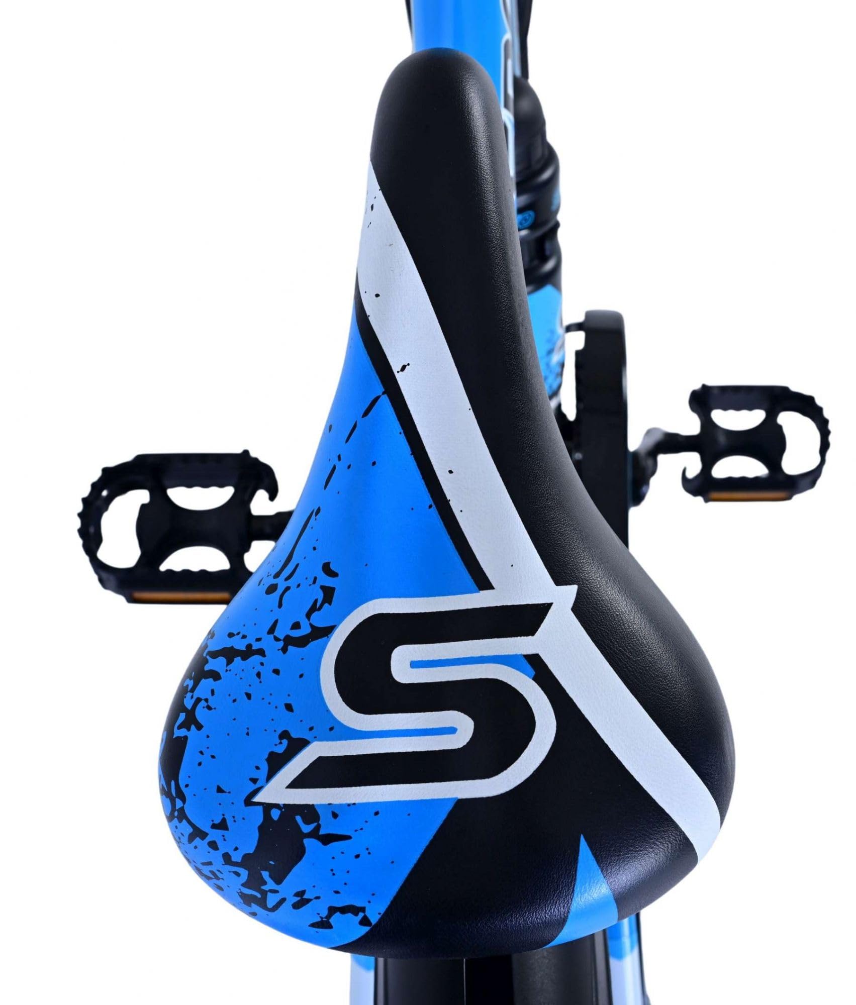 Volare Sportivo Kinderfahrrad - Jungen - 24 Zoll - Schwarz Blau
