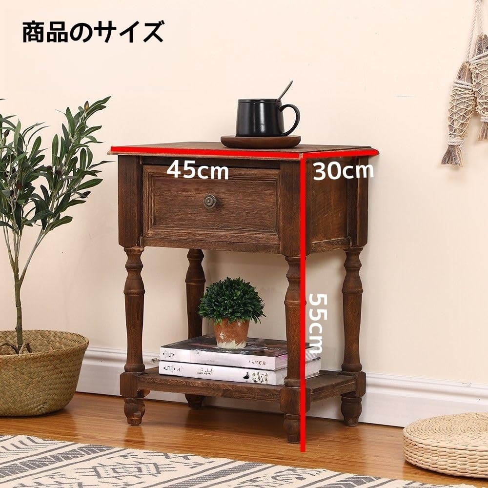カントリーコーナー　サイドテーブル Amazon｜Klivex カントリーコーナー ロマンスコレクション ベッド